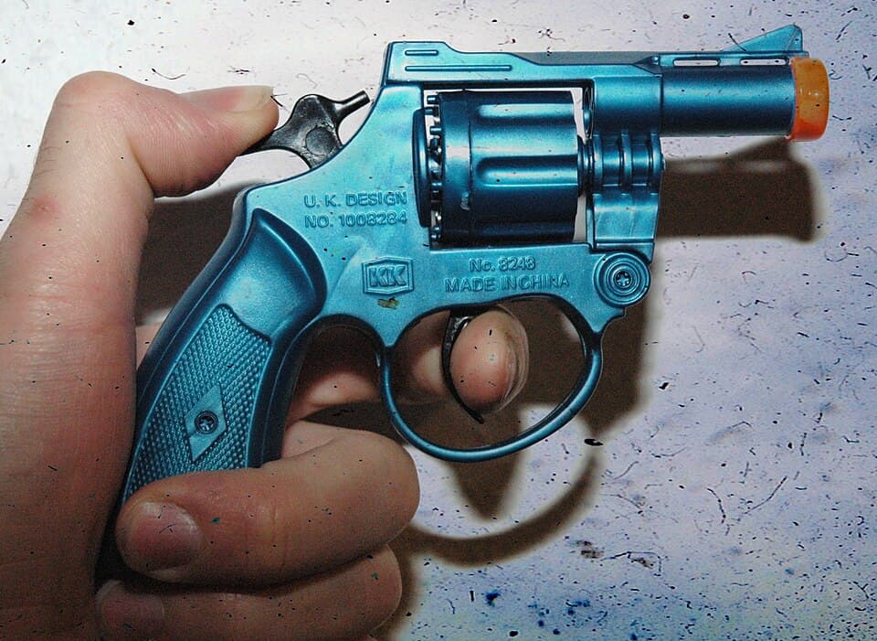 Classic Cap Pistol vintage view