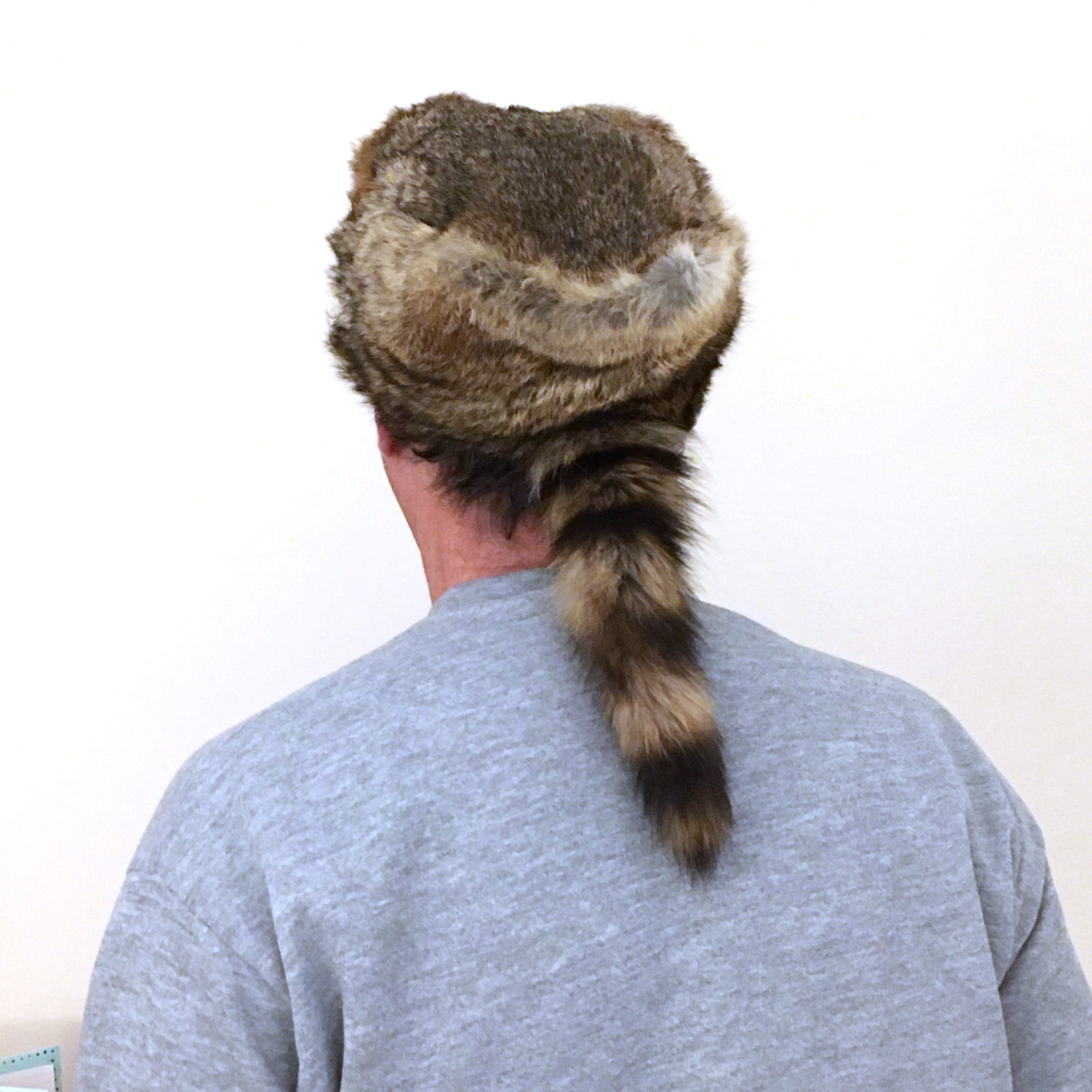 davy crockett coonskin cap product image