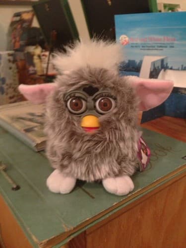 Original 1998 gray Furby electronic pet