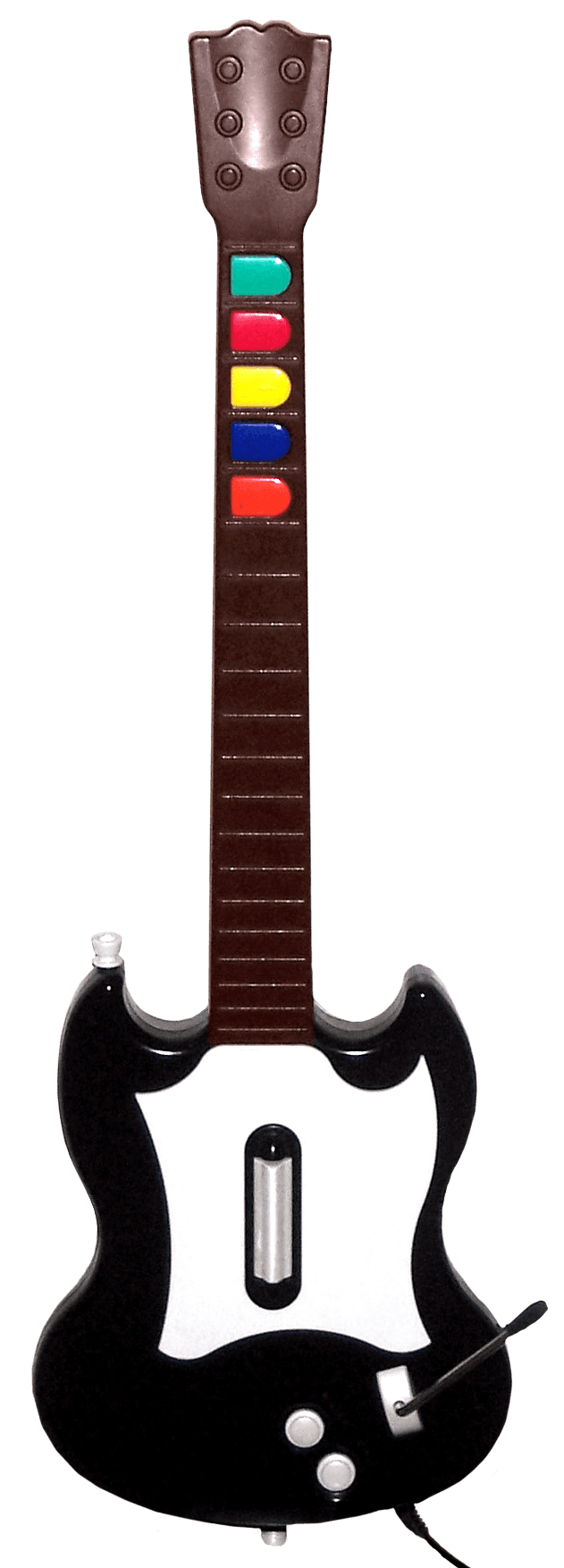 Guitar Hero guitar-shaped game controller