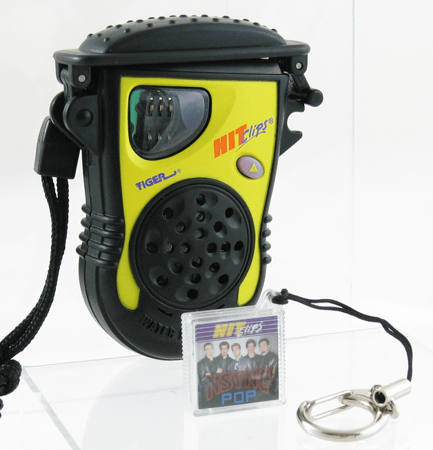 HitClips Music Player vintage toy view