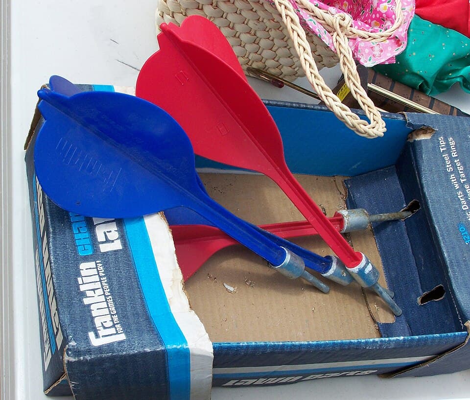 Classic lawn darts (Jarts) set