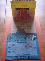 Pop-up storybook page