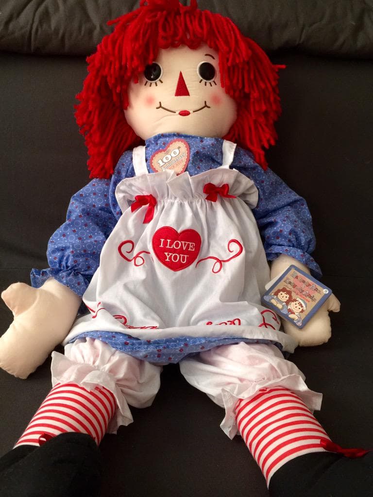 Raggedy Ann Doll vintage toy view