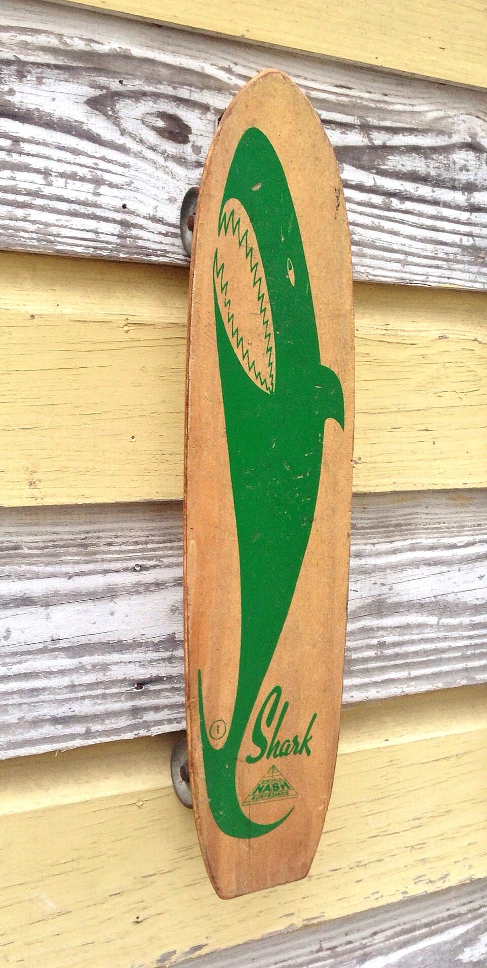 Vintage Nash Shark skateboard deck