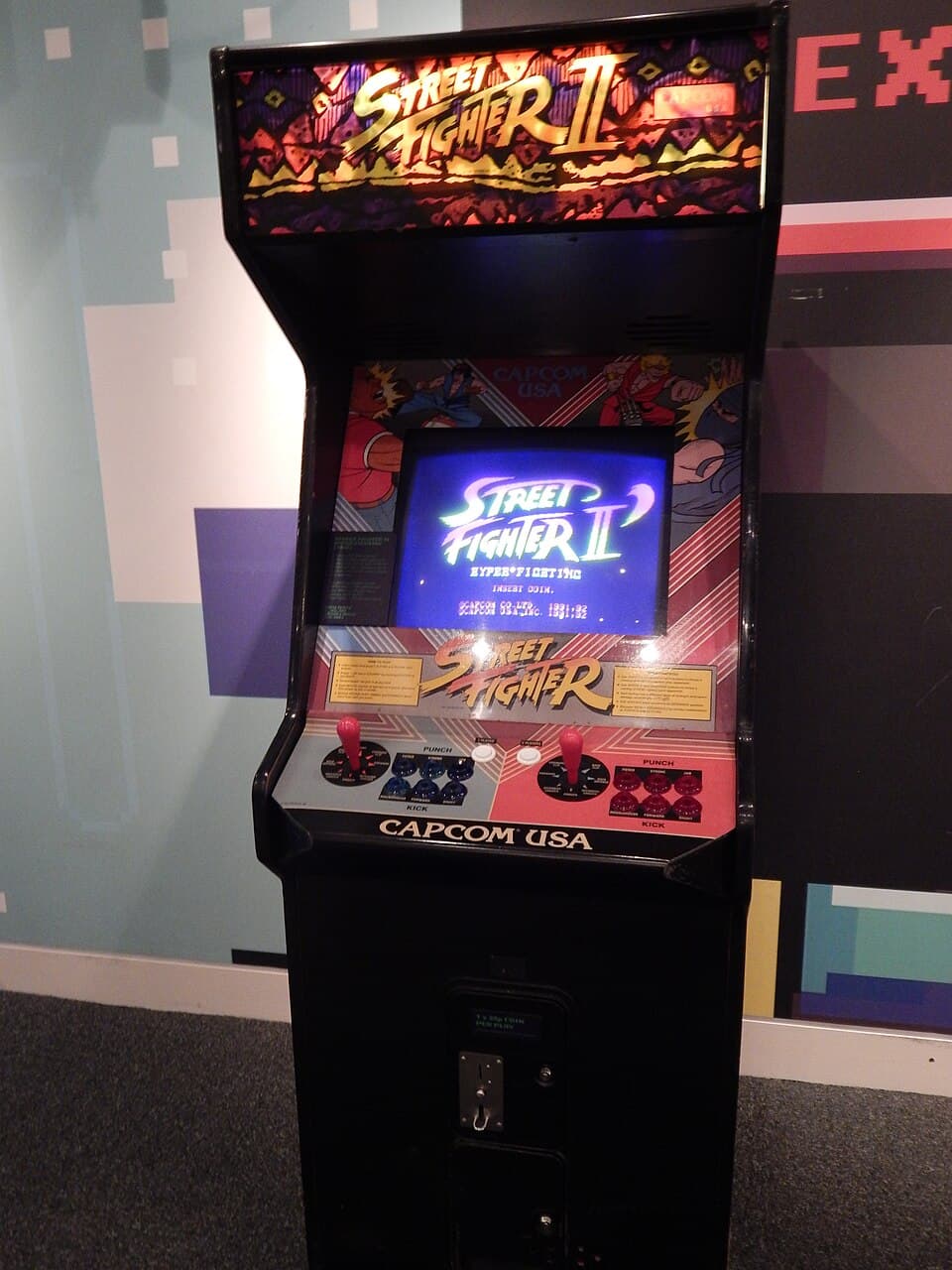 Street Fighter Mini Arcade product image