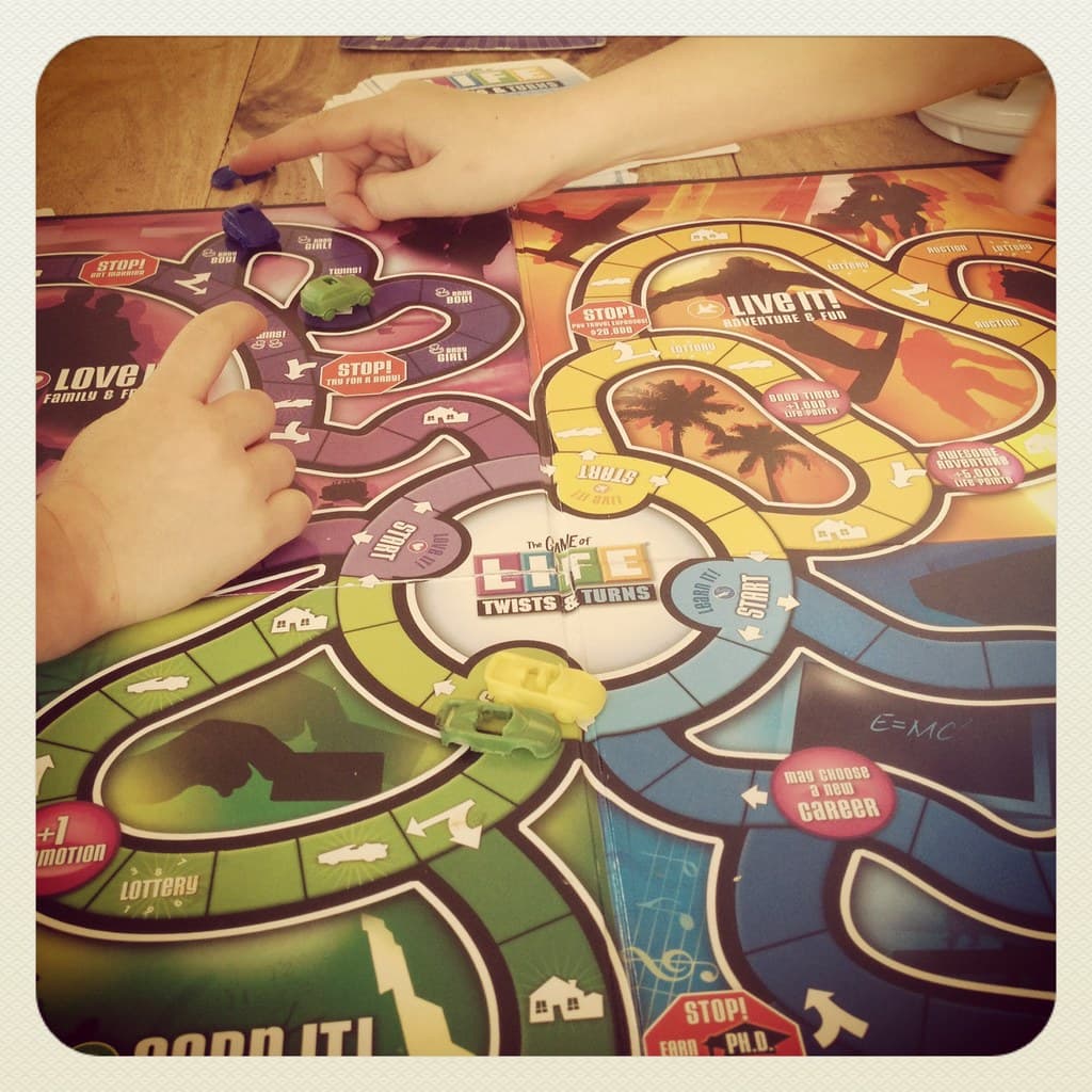 The Game of Life board game