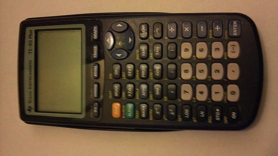 TI-83 Plus graphing calculator