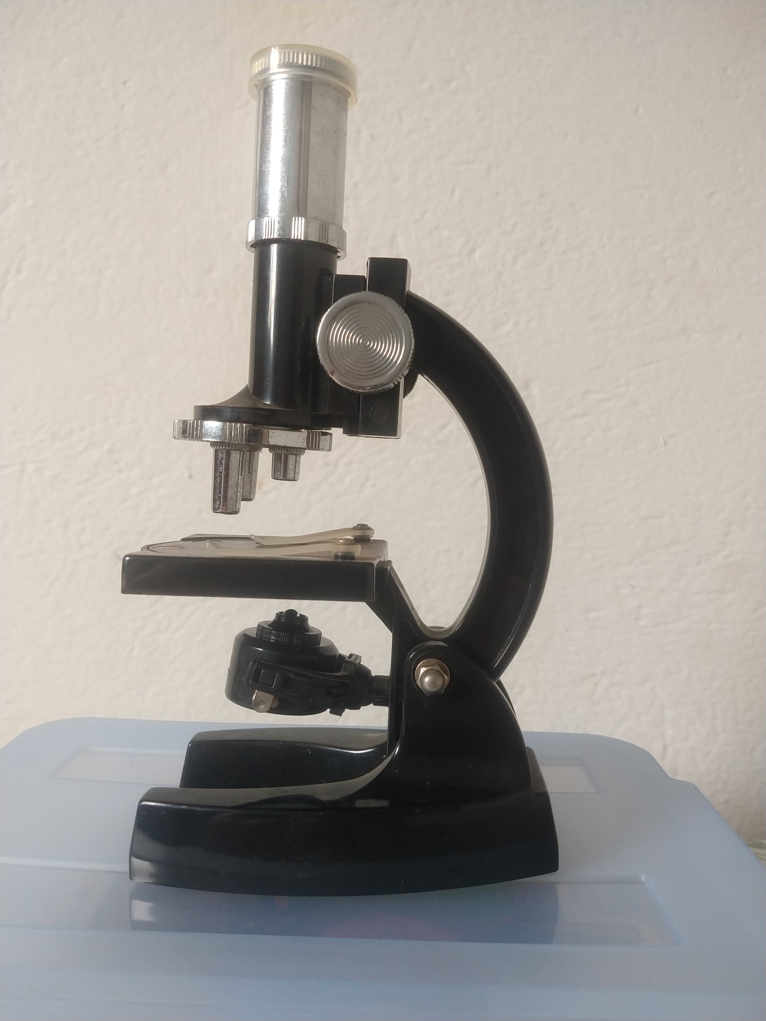 Toy Microscope vintage toy view