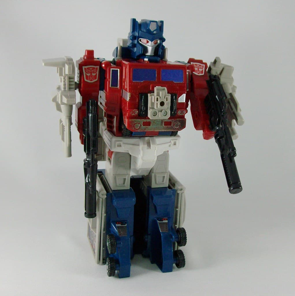 Transformers Powermaster Optimus Prime action figure