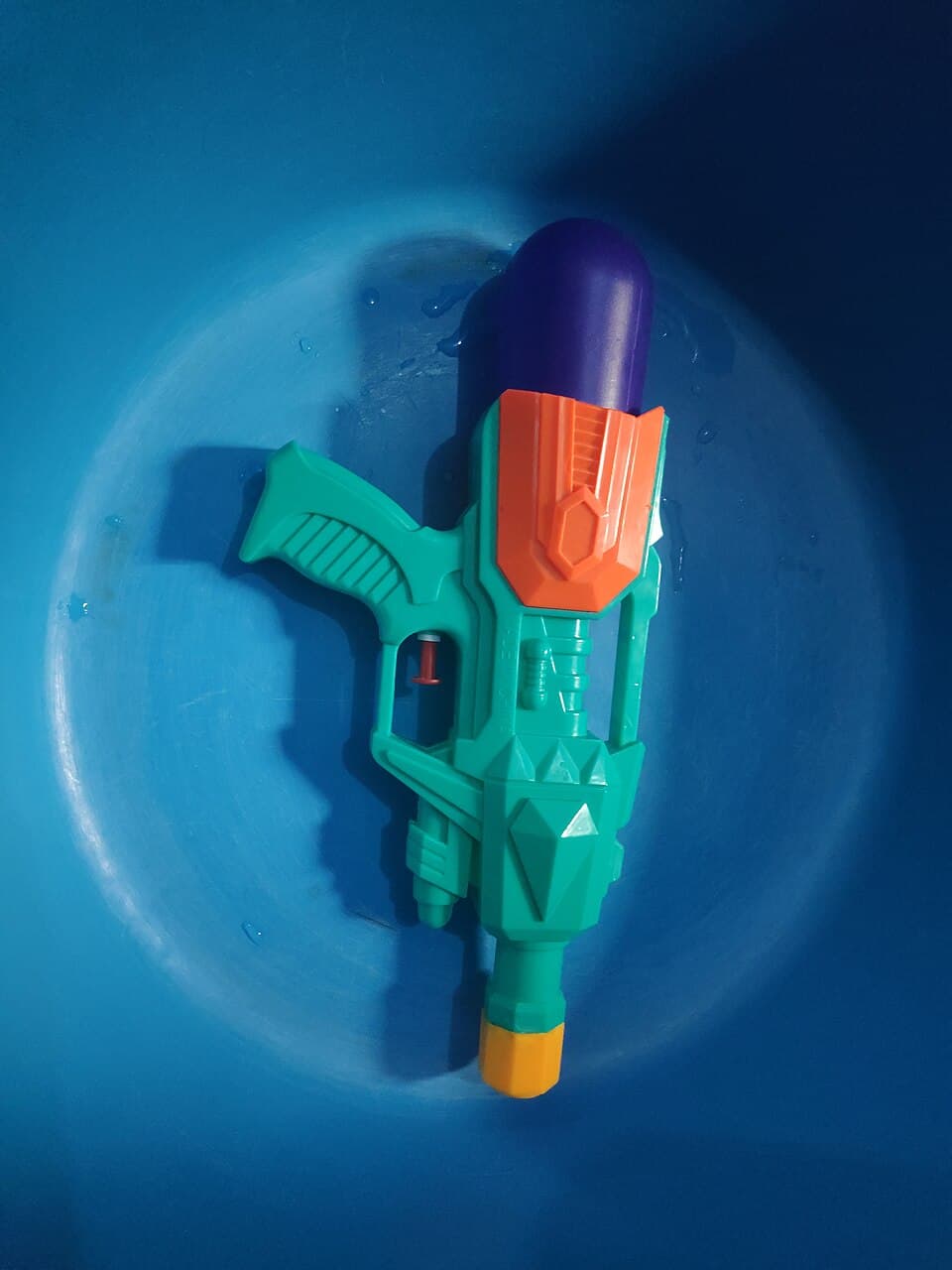 Colorful toy water pistol