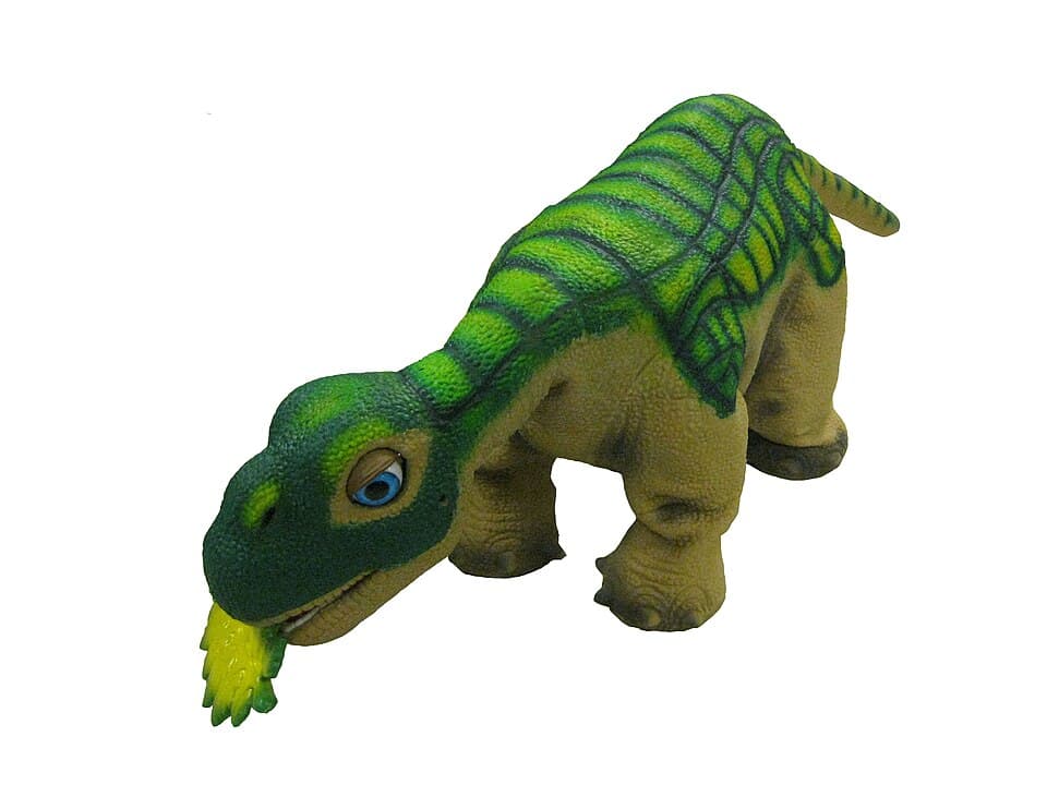 Interactive robotic dinosaur toy