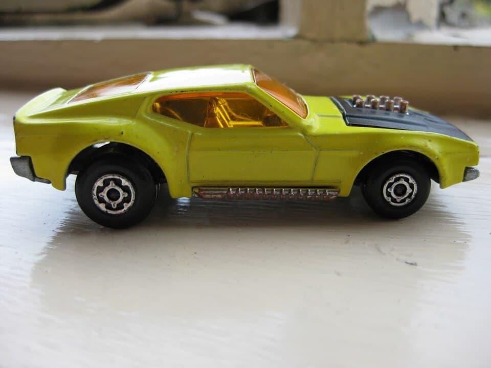 Matchbox Cars — Matchbox Cars Boss Mustang 1972
