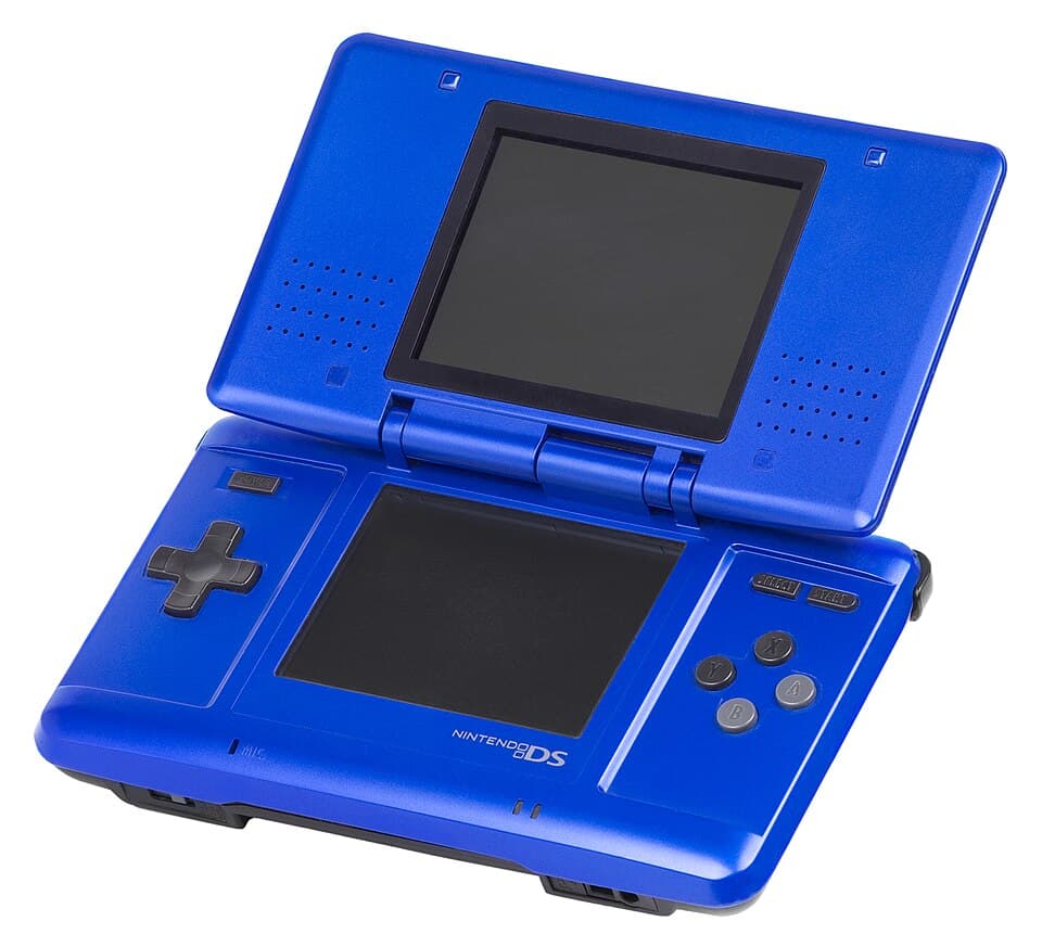 Nintendo DS Handheld — Nintendo-DS-Fat-Blue
