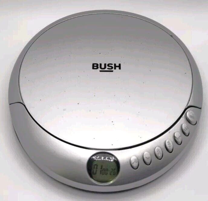 Portable CD Player — Bush portable CD player silver