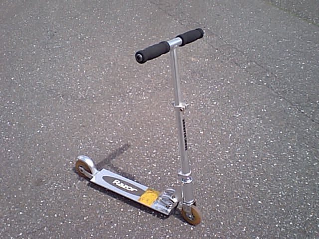 Razor Scooter Kick — Early razor scooter