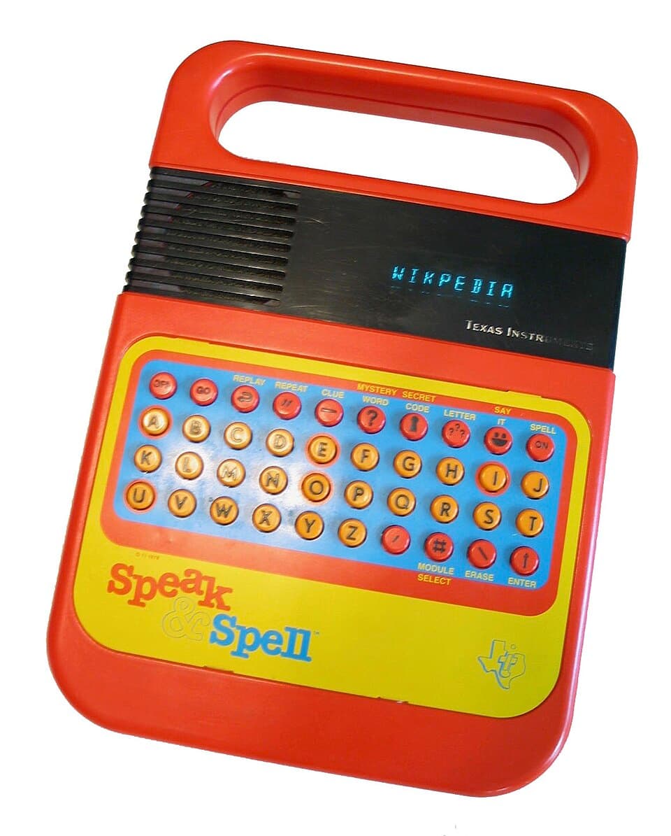 Speak & Spell — Speak & Spell (original style)