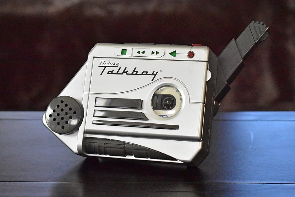 Talkboy — Deluxe Talkboy on table