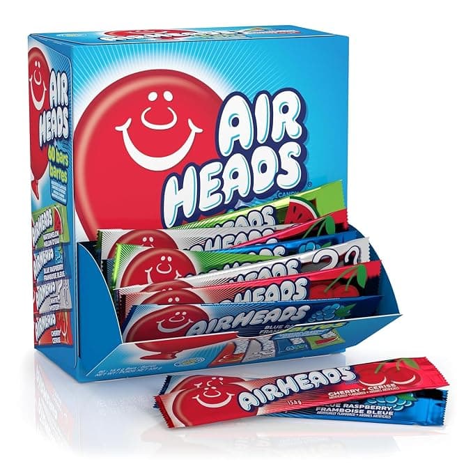 Airheads retailer product photograph