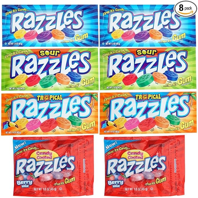 Razzles retailer product photograph