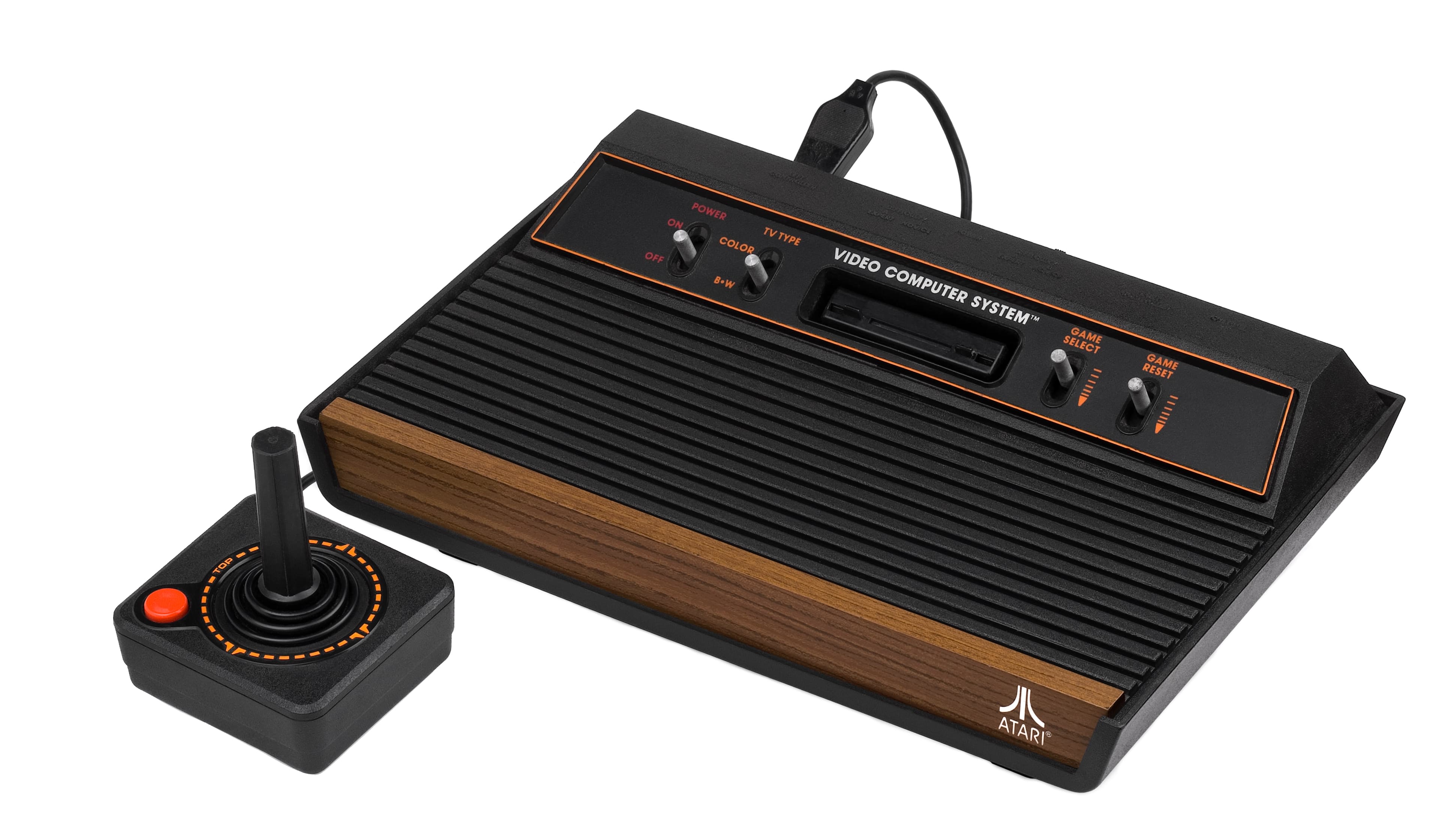 Atari VCS 2600 Console vintage toy view