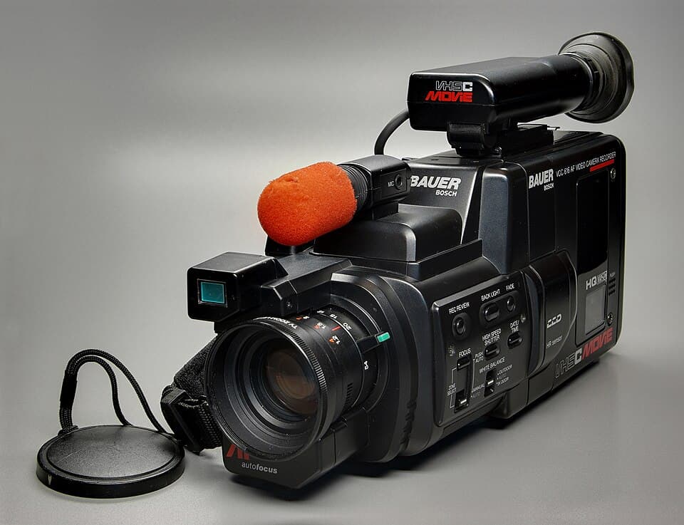 VHS-C camcorder