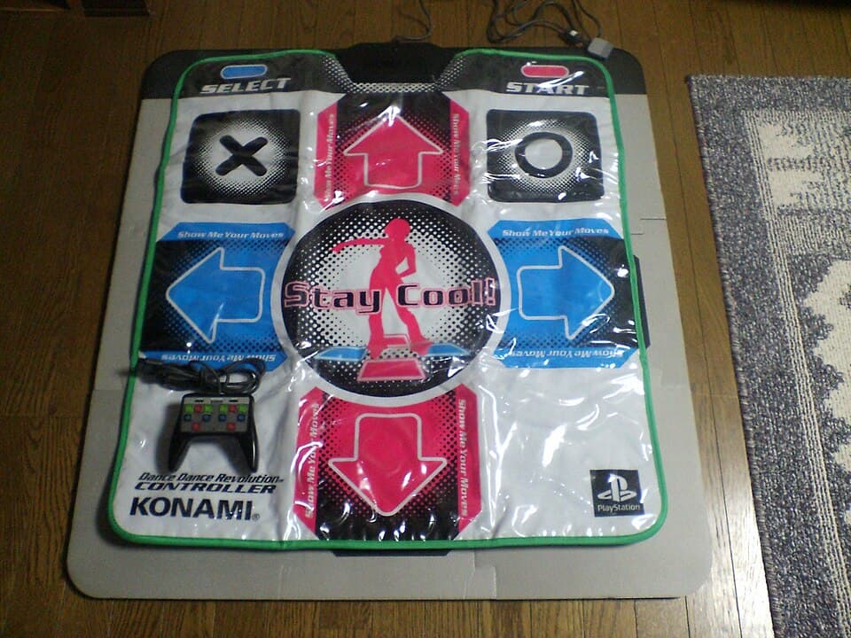 Dance Dance Revolution home dance pad controller