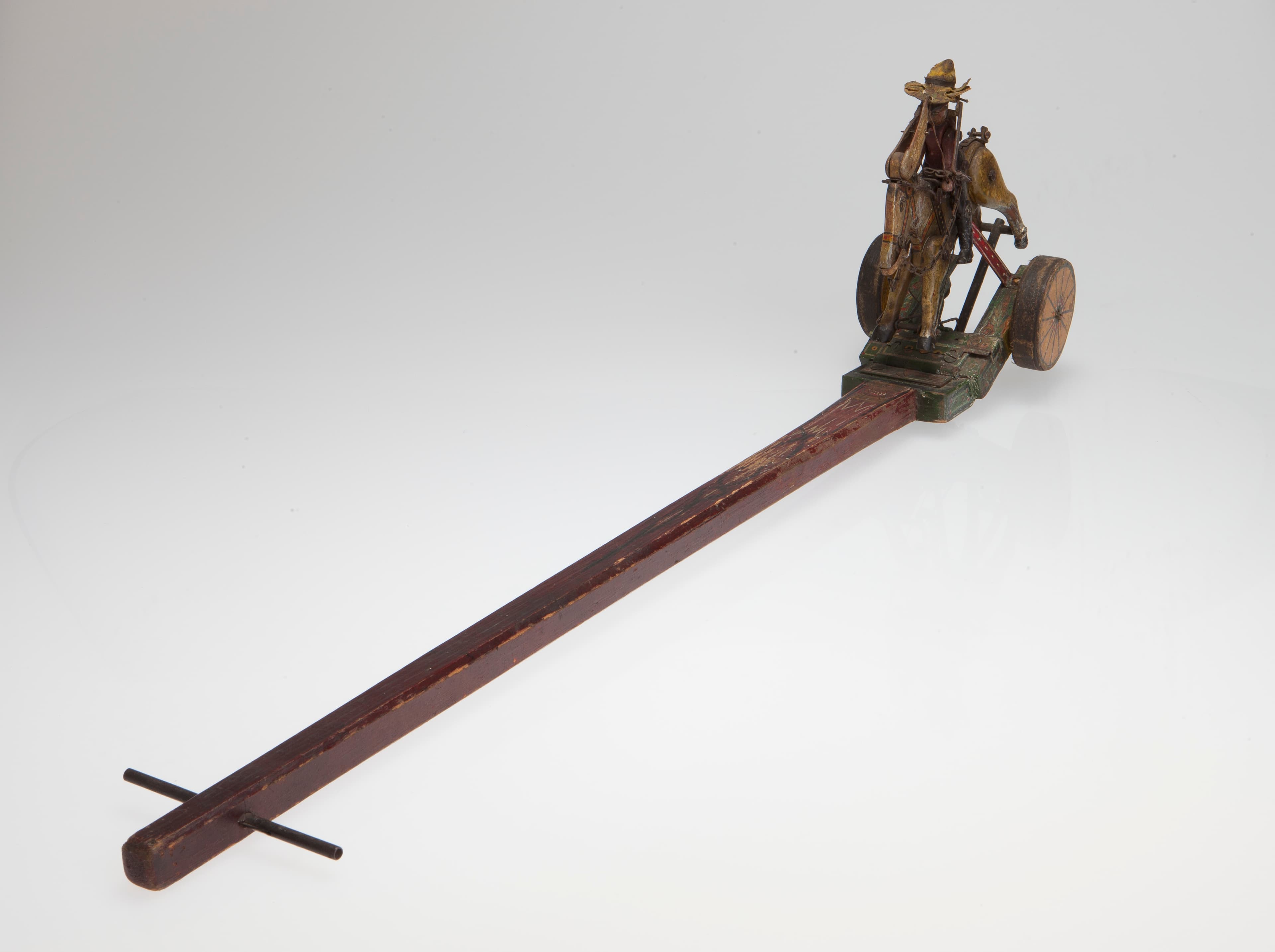 Wooden Pull Toy vintage toy view