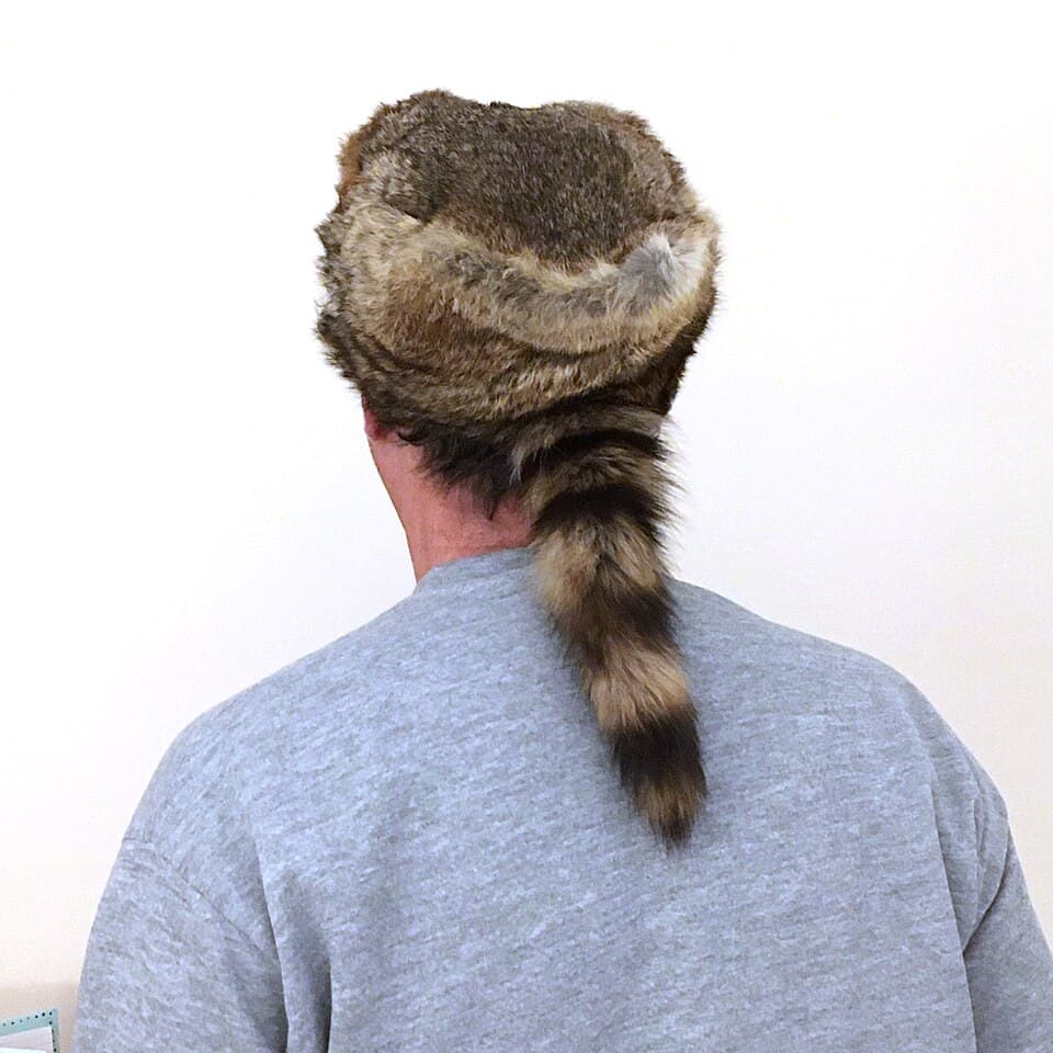 Davy Crockett Coonskin Cap