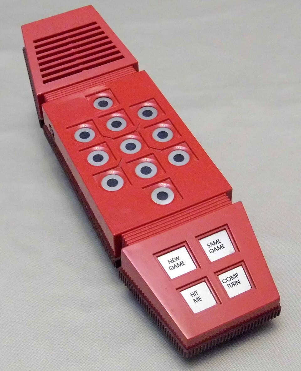 Electronic Merlin Toy — Merlin Electronic Wizard by Parker Brothers, Made in USA, Copyright 1978 (Handheld Electronic Game)
