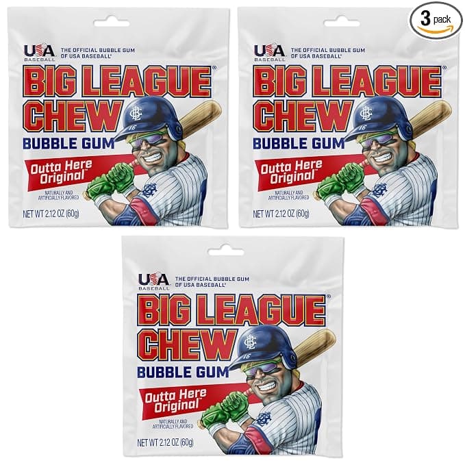 Big League Chew retailer product photograph