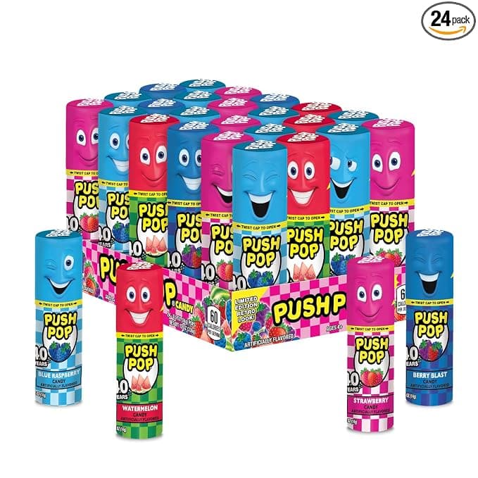 Push Pop retailer product photograph