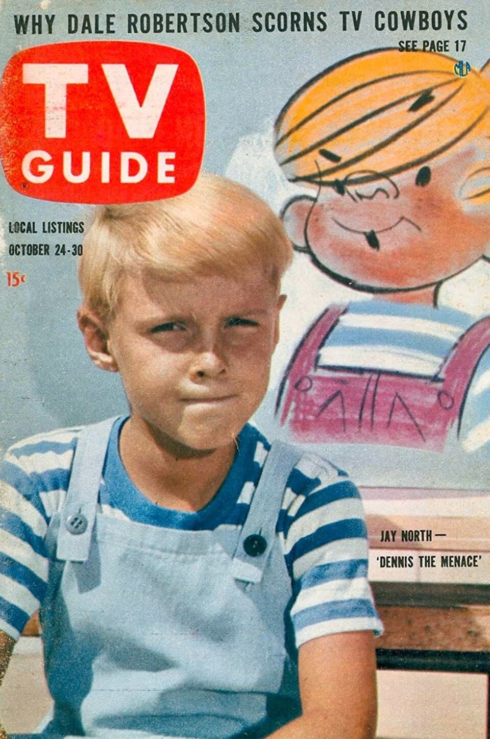 1959 TV Guide magazine cover